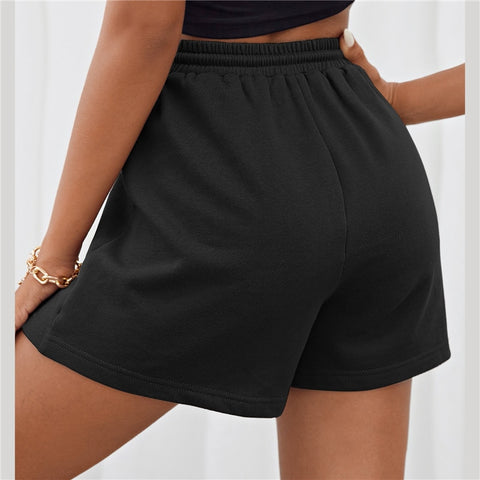 Women Simple Shorts Cotton Cozy Casual Shorts Home Yoga Beach Pants Female Sports Shorts Indoor Outdoor Wide Leg Bottoms 2023