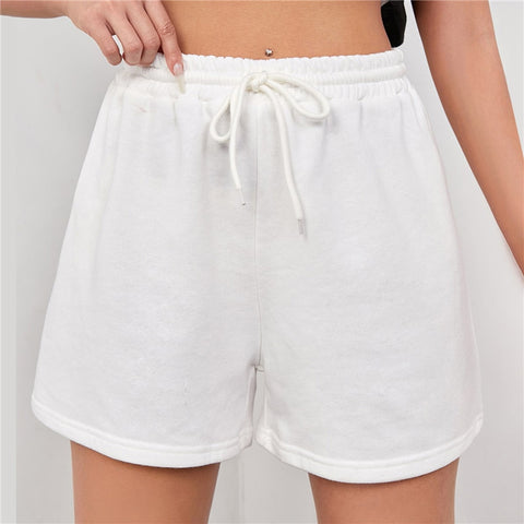 Women Simple Shorts Cotton Cozy Casual Shorts Home Yoga Beach Pants Female Sports Shorts Indoor Outdoor Wide Leg Bottoms 2023